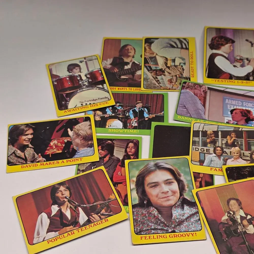 Vintage 1971 Topps The Partridge Family Trading Cards Lot of 19 - Picture 2 of 7